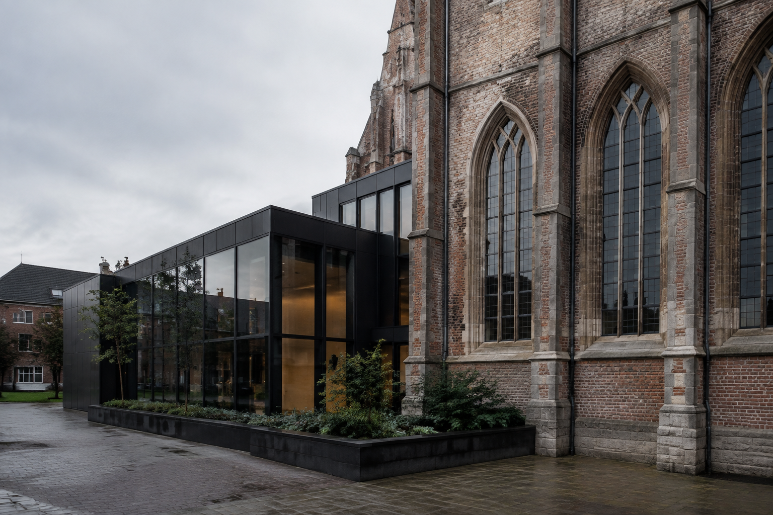 Historisch monumentaal vastgoed met een zorgvuldig ingepaste moderne uitbreiding